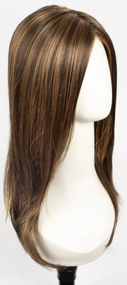 6F27 CARAMEL RIBBON | Brown with Light Red-Gold Blonde Highlights & Tips