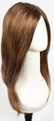 30A27S4 SHADED PEACH | Medium Red & Medium Red-Gold Blend, Shaded with Dark Gold Brown Roots