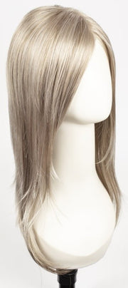 101F48T MARTINI | Pearl White Front, Light Natural Gold Brown with 75% Grey with Pearl White Tips, Light Gold Brown Nape