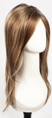 FS26/31S6 SALTED CARAMEL | Medium Natural Red Brown with Medium Red Gold Blonde Bold Highlights, Shaded with Brown