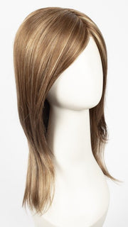MAPLE-SUGAR | Light Honey Brown Base and Strawberry Blonde Highlights