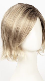 BAHAMA BEIGE SHADED 16.25.20 | Medium Blonde and Lightest Golden Blonde with Light Strawberry Blonde Blend and Shaded Roots