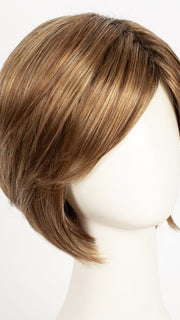 COPPER-GLAZE-R | Rooted Dark Bronzed Brown with Red Gold highlight