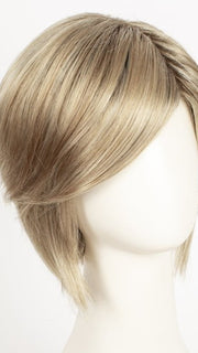ROSE-GOLD-R | Blond Base with Reddish Highlights and Dark Roots