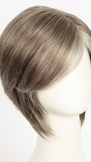 SANDY SILVER | Graduate Grey to Medium Grey with hints of Warm Brown that transitions into Light Grey in front