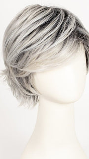METALLIC BLONDE ROOTED 60.101.51 | Pearl White, Pearl Platinum with Dark and Lightest Brown and Grey Blend with Shaded Roots