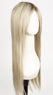 CHAMPAGNE ROOTED 24.23.16 | Lightest Ash Blonde and Lightest Pale Blonde with Medium Blonde Blend and Shaded Roots