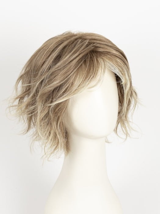 ICE-BLOND | Ashy Blond Base with White Gold Tips and Highlights on face