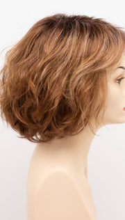 CREAMED COFFEE | Medium Brown roots and base with Cinnamon and Golden Blonde highlights