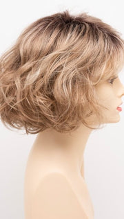 SPARKLING CHAMPAGNE | Medium Brown roots with overall Strawberry Blonde base and soft Golden Blonde highlights