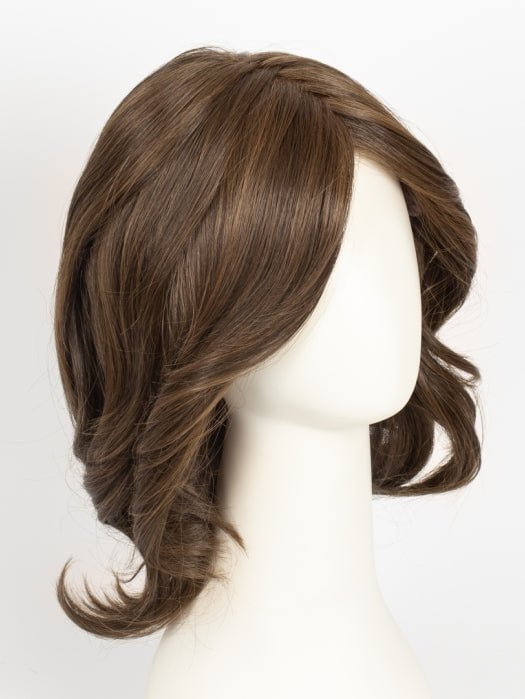 RL6/8 DARK CHOCOLATE | Medium Brown Evenly Blended with Warm Medium Brown