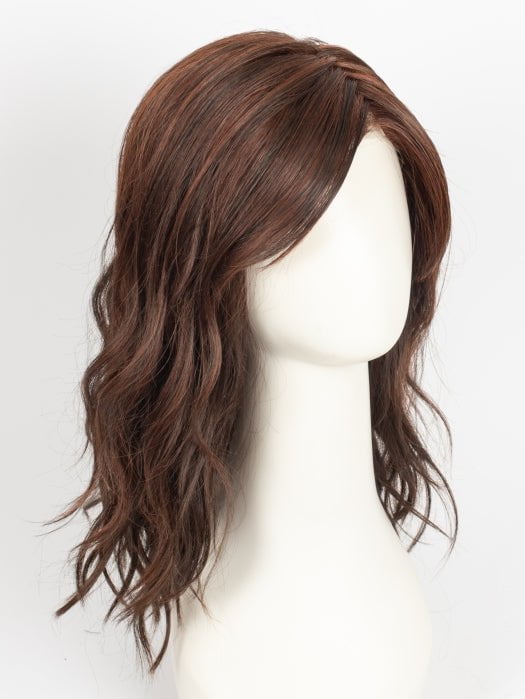 10/130R | Bright Red with Medium Brown roots