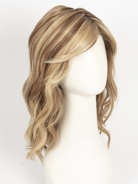 14/26/R10 | Red Blonde with Gold Blonde highlights and Light Brown roots