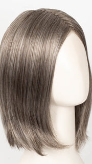 39F38 ROASTED CHESTNUT | Light Natural Ash Brown with 75% Grey Front, graduating to Medium Brown with 35% Grey Nape