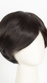 RL2/4 OFF BLACK | Black Evenly Blended with Dark Brown Highlights