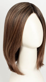 CARAMEL SWIRL | A blend of Warm Caramel, Chocolate Brown, Honey-Toned Blonde with Brown Roots