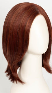 CHERRY-MERLOT | A Medium Descendant Red Base with Finely Woven Cherry Red Highlights