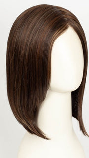 COFFEE-LATTE | Dark Brown with Evenly Blended Honey Brown Highlights