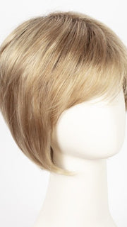CARAMEL ROOTED | Medium Gold Blonde and Light Gold Blonde Blend with Light Brown Roots
