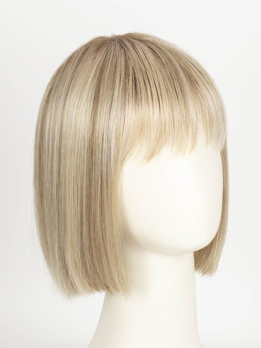 SANDY BLONDE ROOTED 16.25.20 | Medium Blonde and Lightest Golden Blonde with Light Strawberry Blonde Blend and Shaded Roots