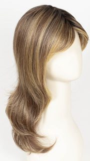 BERNSTEIN ROOTED | Lightest Brown and Light Golden Blonde with Light Honey Blonde Blend and Shaded Roots
