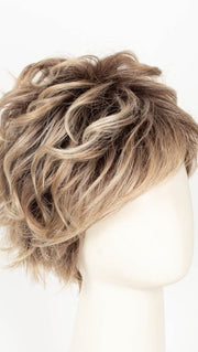 ROSE-GOLD-R | Blonde base with Reddish highlights and roots