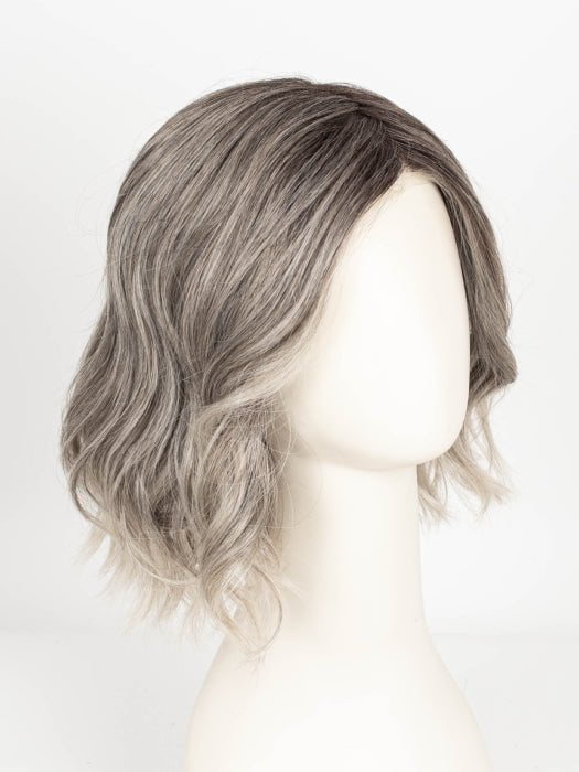 SILVER OYSTER R | Silver and 
Beige blended base with Rich Brown Root tone. Great substitute tone for Blond       