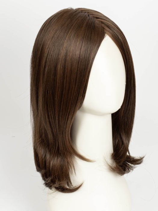 RL6/8 DARK CHOCOLATE | Medium Brown Evenly Blended with Warm Medium Brown