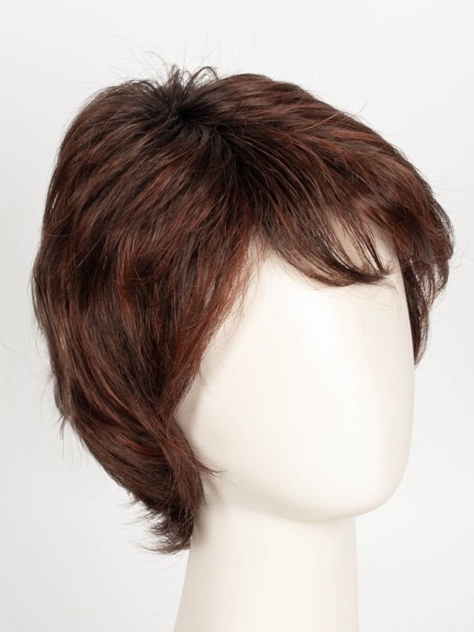 RED VINO SHADED 33.130.4 | Dark Auburn blended with Light Auburn and Copper Red highlights with Dark Roots