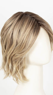 RAW SUGAR BLONDE | A Neutral Light Blonde, Honey Blonde, Pale Gold Blonde, with a base of Light Brown Lowlights featuring a Medium Root Color