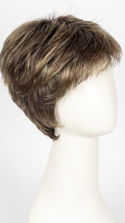 SS8/25 SHADED GOLDEN WHEAT | Rich Medium Brown Evenly Blended with Golden Blonde Highlights with Dark Roots