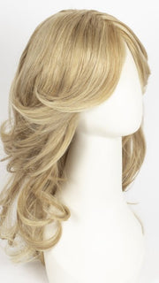 R1621S+ GLAZED SAND | Dark Natural Blonde with Cool Ash Blonde Highlights on Top