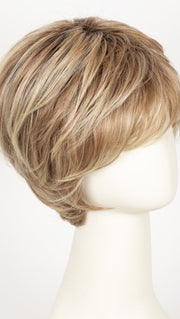 RL14/22SS SHADED WHEAT | Dark Blonde Evenly Blended with Platinum Blonde and Dark Roots