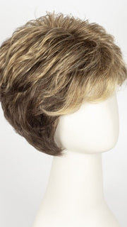 R11S GLAZED MOCHA | Warm Medium Brown with Golden Blonde Highlights on Top