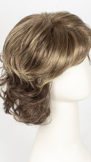 R11S GLAZED MOCHA | Warm Medium Brown with Golden Blonde Highlights on Top