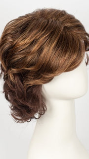 R3329S GLAZED AUBURN | Rich Dark Auburn with Pale Ginger Blonde Highlights