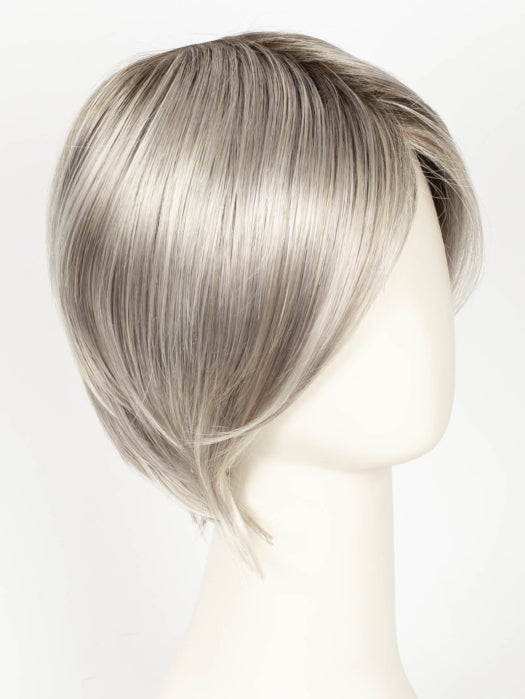 METALLIC BLONDE ROOTED 60.101.51 | Pearl White, Pearl Platinum with Dark and Lightest Brown and Grey Blend with Shaded Roots