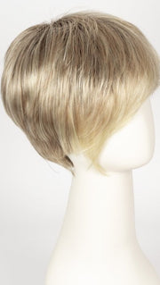 CHAMPAGNE ROOTED | Light Beige Blonde, Medium Honey Blonde, and Platinum Blonde blend with Dark Roots