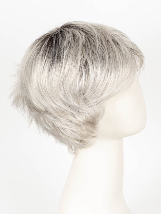 SILVER BLONDE ROOTED 60.23 | Pearl White and Lightest Pale Blonde Blend with Shaded Roots