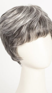 SALT/PEPPER MIX | Light Natural Brown with 75% Gray,  Medium Brown with 70% Gray and Pure White Blend