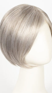 SNOW-MIX | Pure Silver White with 10% Medium Brown & Silver White with 5% Light Brown blend