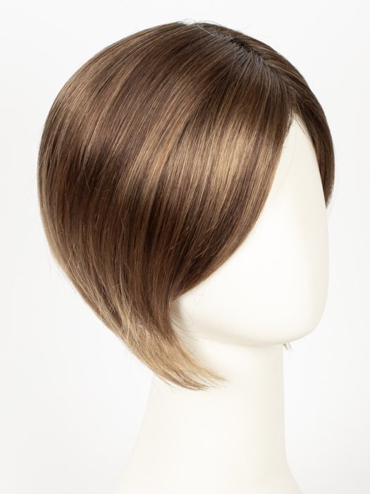 HOT MOCCA ROOTED | Medium Brown, Light Brown, and Light Auburn blend with Dark Roots