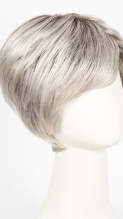 60S18 SLEET | Pure White shaded with Dark Natural Ash Blonde