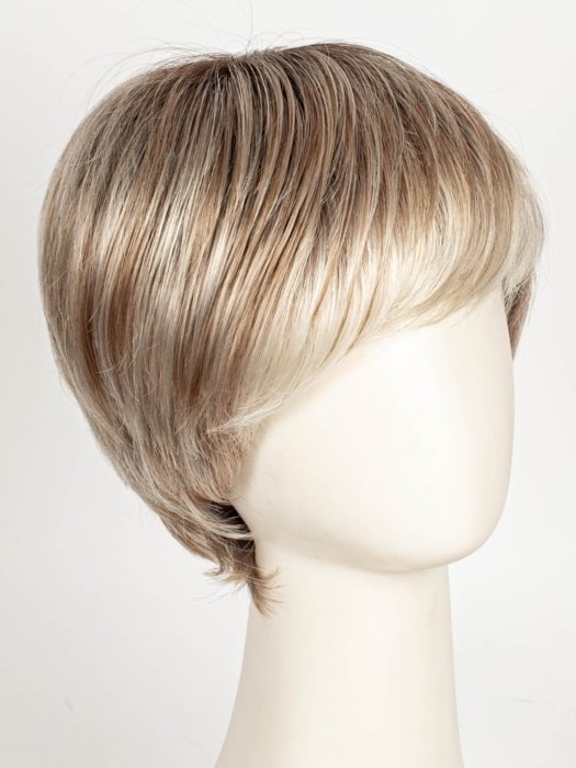 101//88/27S4 CATALINA BLONDE | Pale blonde with Pure White Natural Violet halo highlights, shaded medium brown 