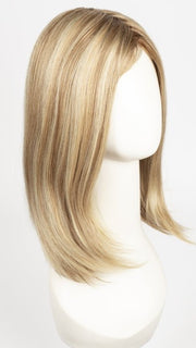 12FS12 MALIBU BLONDE | LIght Gold Brown, Light Natural Gold Blonde, Pale Natural Gold-Blonde Blend, Shaded with Light Gold Brown