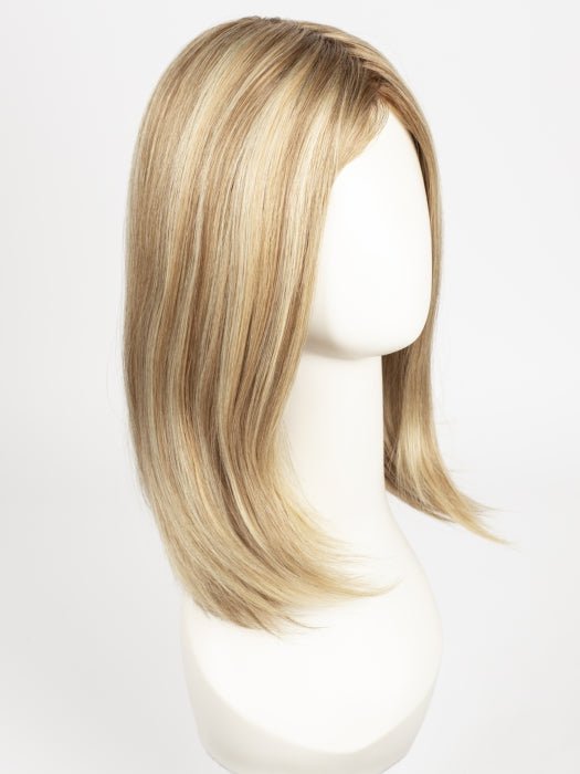 12FS12 MALIBU BLONDE | LIght Gold Brown, Light Natural Gold Blonde, Pale Natural Gold-Blonde Blend, Shaded with Light Gold Brown