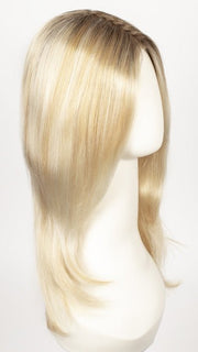 FS24/102S12 LAGUNA BLONDE | Light Natural Gold Blonde with Pale Natural Gold Blonde Bold Highlights, Shaded with Light Gold Brown