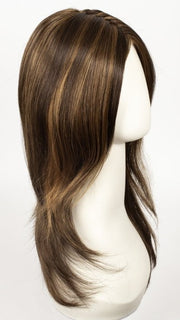 6F27 CARAMEL RIBBON | Brown with Light Red-Gold Blonde Highlights & Tips
