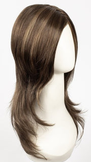 8RH14 MOUSSE CAKE | Medium Brown with 33% Medium Natural Blonde Highlights