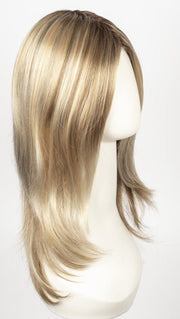 12FS8 SHADED PRALINE | Light Gold Brown, Light Natural Gold Blonde & Pale Natural Gold-Blonde Blend, Shaded with Medium Brown